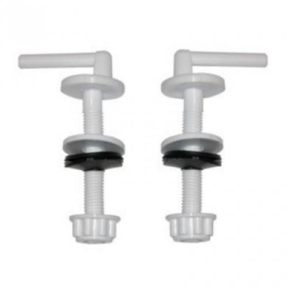 Крепление сиденья для унитаза Виктория белое 20981220/417166 Крепление сиденья для унитаза Виктория белое 20981220/417166