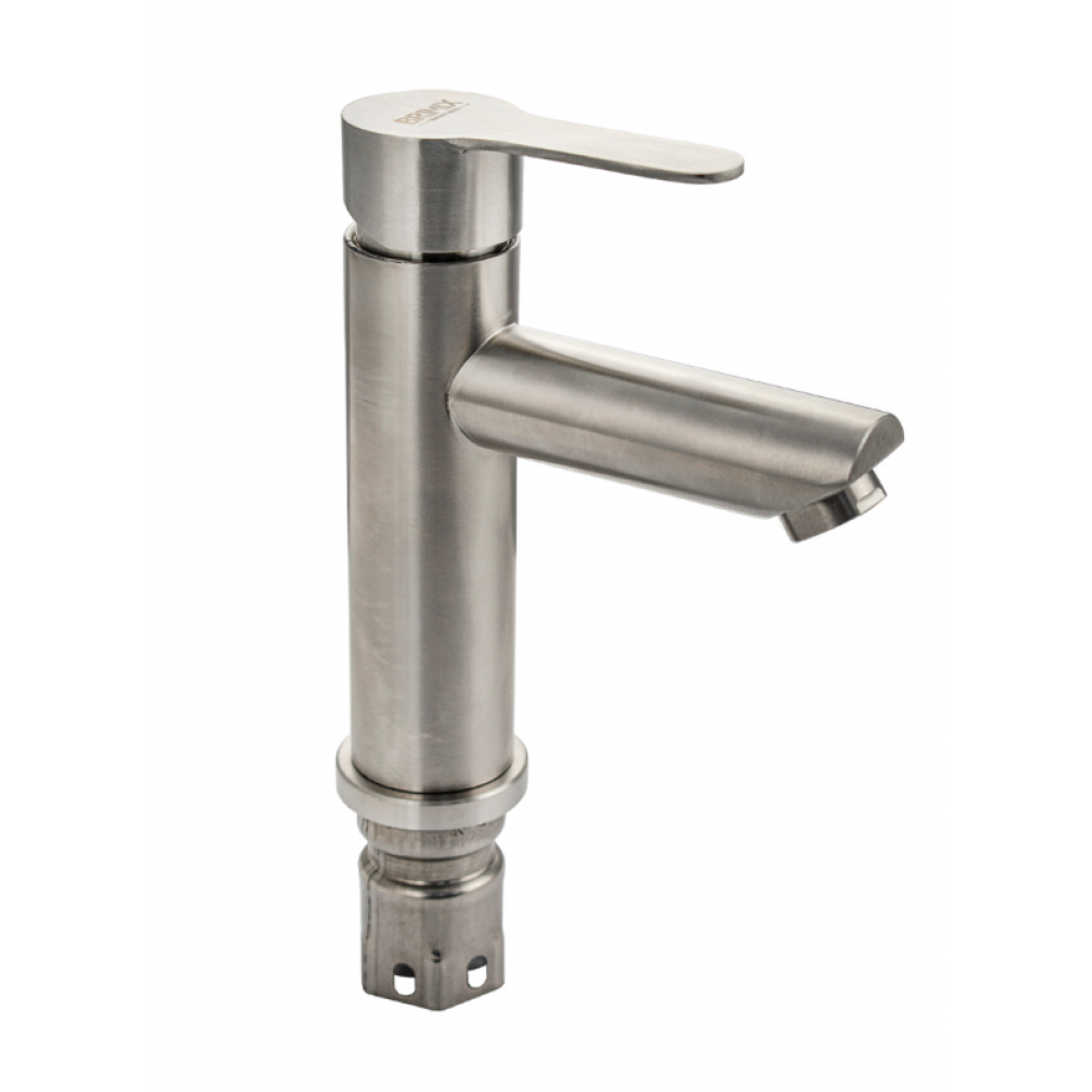 Смеситель для умывальника BRIMIX нерж сатин (9351)