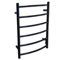 Полотенцесушитель элекрический 700х530 80W черный BK109AW6s