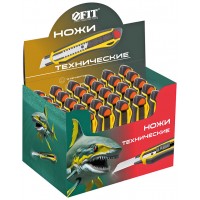 Нож малярный 18мм усиленный 10249