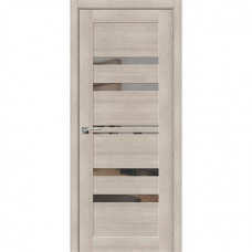 Полотно дверное ЭКО Браво-30 200*60 Cappucino Veralinga Mirox Grey