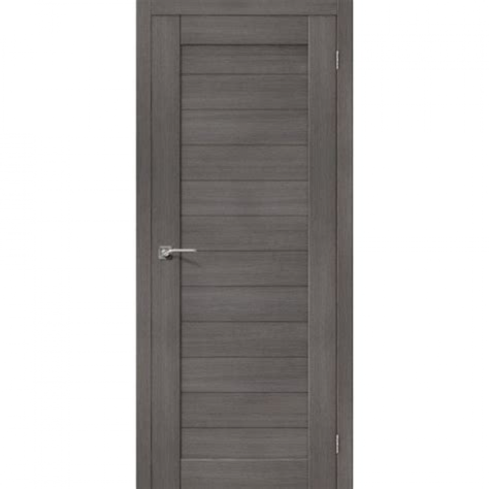 Полотно дверное ЭКО Браво-21 200*60 Grey Veralinga
