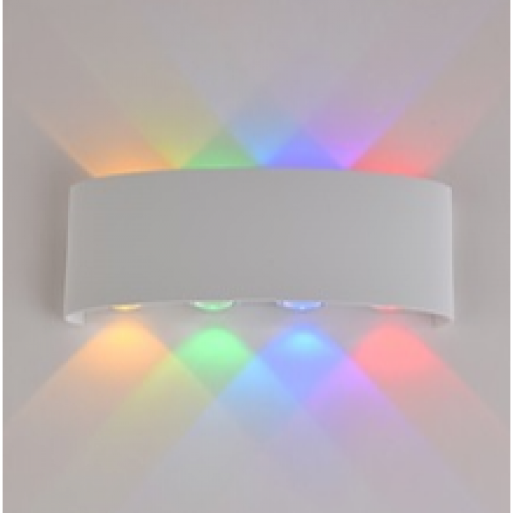 Светильник настенный 5117-8/1W WT RGB ХХХ АКЦИЯ 20%