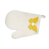 Рукавица для сауны Бабочки