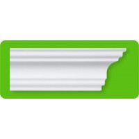 Плинтус потолочный рейка ударопрочная IX B20 (20*10 мм)