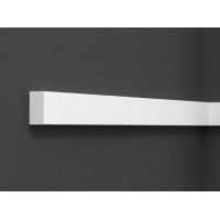 Плинтус потолочный рейка ударопрочная IX B20 (20*10 мм)