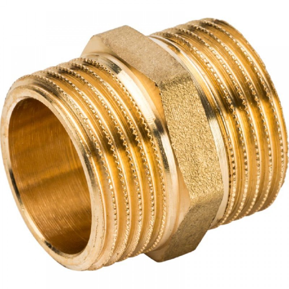 Ниппель латунь    1/4"