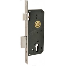 Корпус замка КЗВ-102 (85мм) (хром) 40мм 14787