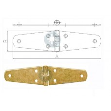 Петля ZTS 250* 45 желтая 