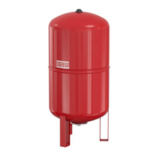 Бак мембранный цилиндрический 150л красный для отопления