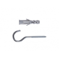 Крючок С с дюбелем Н06 6*30/Д3