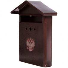 Ящик почтовый Магнитогорск домик антик/медь (6039)
