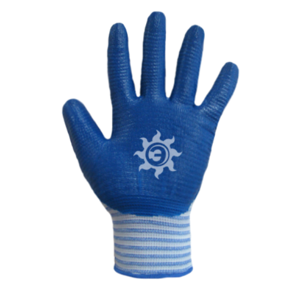 Перчатки нейлоновые с нитриловым покрытием ладони Зебра ПН7