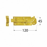 Задвижка запорная 120*45 мм (68.31)