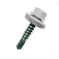 Шуруп-саморез ERDM 4,8*35/2 RAL 9003 чисто белый