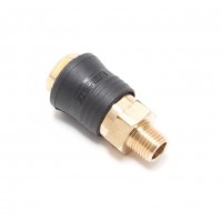 Быстроразъем пневматический с клапаном, наружная резьба 1/2" (ONE TOUCH) F-SE6-4SM