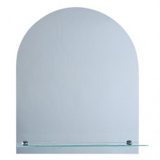 Зеркало 50* 60 закругленное + полка 40172