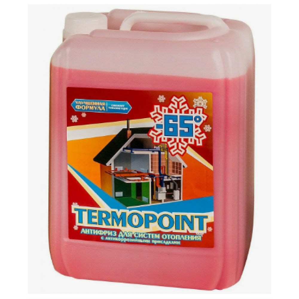 Теплоноситель Termopoint 65 (красный) канистра (10кг)
