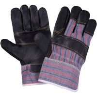 Перчатки Краги спилковые пятипалые усиленные СК-10КП р.10