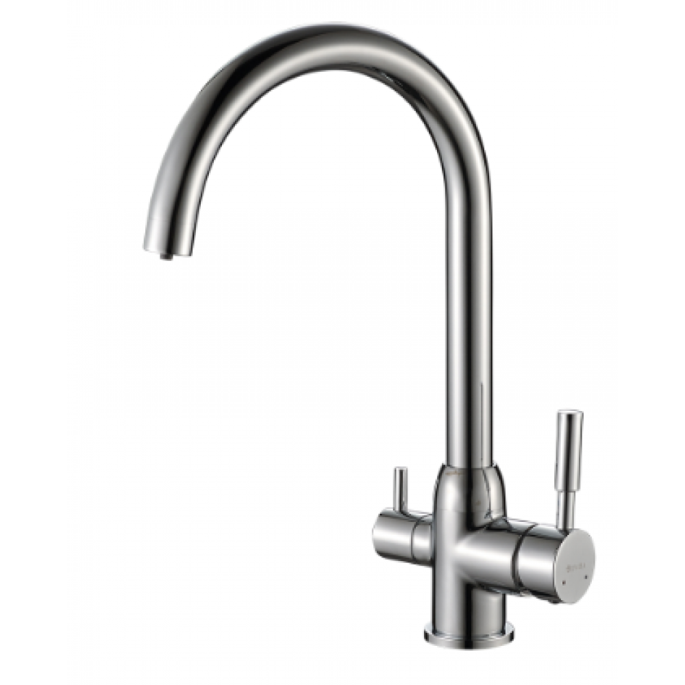 Смеситель для питьевой воды DEVIDA (DVS1508-20Т) на гайке матовый ХХХ АКЦИЯ 20%