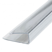 Профиль торцевой UP 10мм L=2.1м Прозрачный