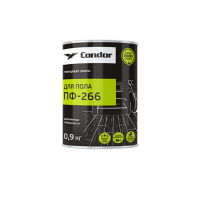 Эмаль для пола Красно-коричневая Condor 0,9 кг