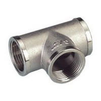 Тройник латунь 1  1/4" РВ/РВ/РВ