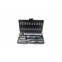 Набор головок торцевых - 46 предметов 1/4" 2462-5-RF 1080