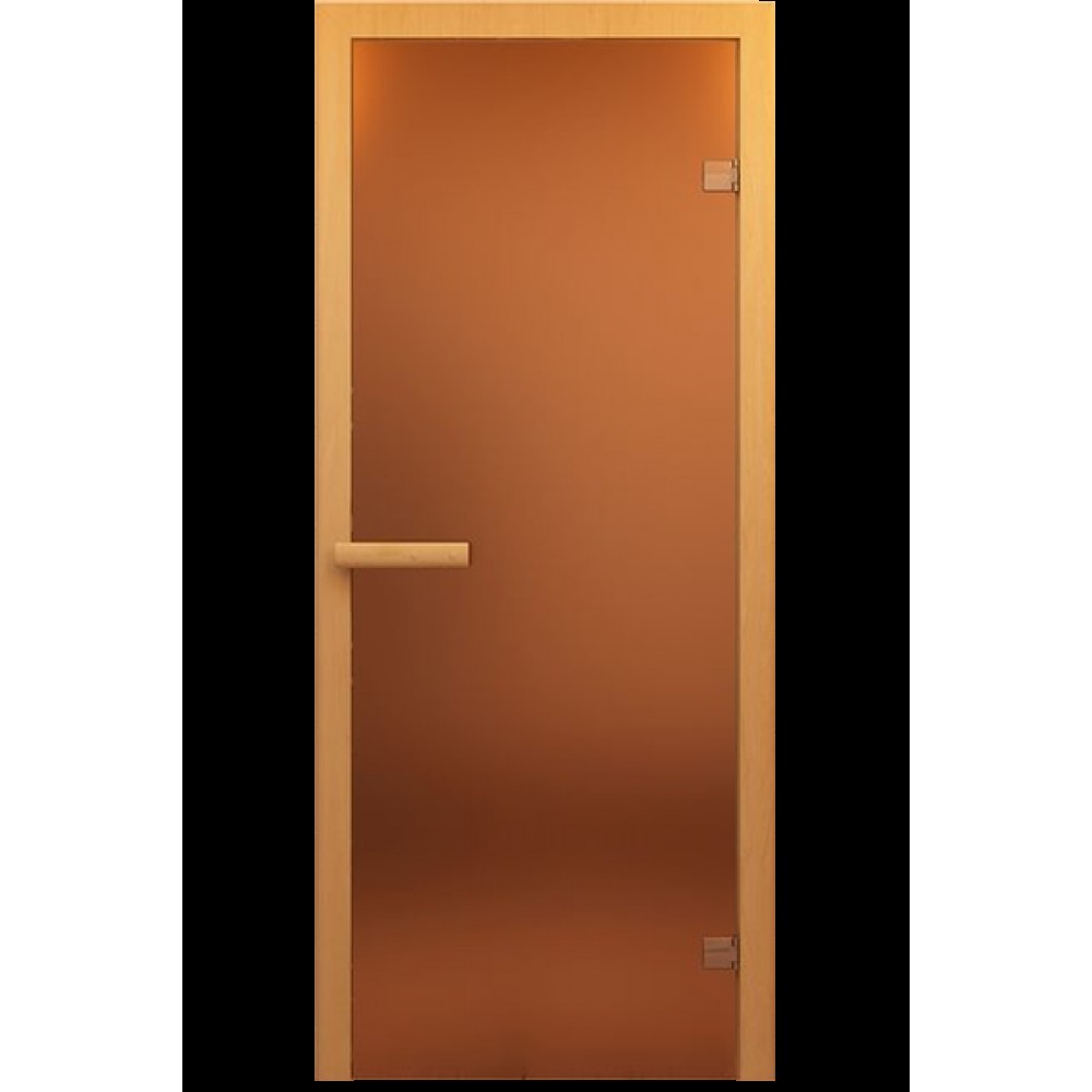 Дверь для сауны Декор ДЕРЕВО стандарт 190х70см стекло 8мм (осина) Дверь для сауны Декор ДЕРЕВО стандарт 190х70см стекло 8мм (осина)