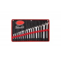 Набор ключей 16шт 6-24 рожково-накидные в чехле 5161M-RF