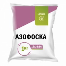 Удобрение минеральное Азофоска (нитроаммофоска) 1кг 
