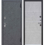 Дверь метал. Геометрия бетон снежный 2050*960мм правая 