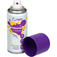 Аэрозоль от комаров и мошек HELP, 75мл 80220