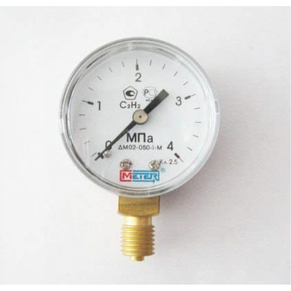 Манометр  4,0 мПа д/ацитилена