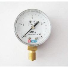 Манометр  4,0 мПа д/ацитилена