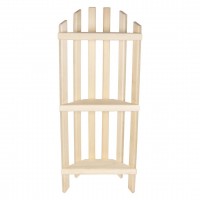 Полка угловая (3 яруса)