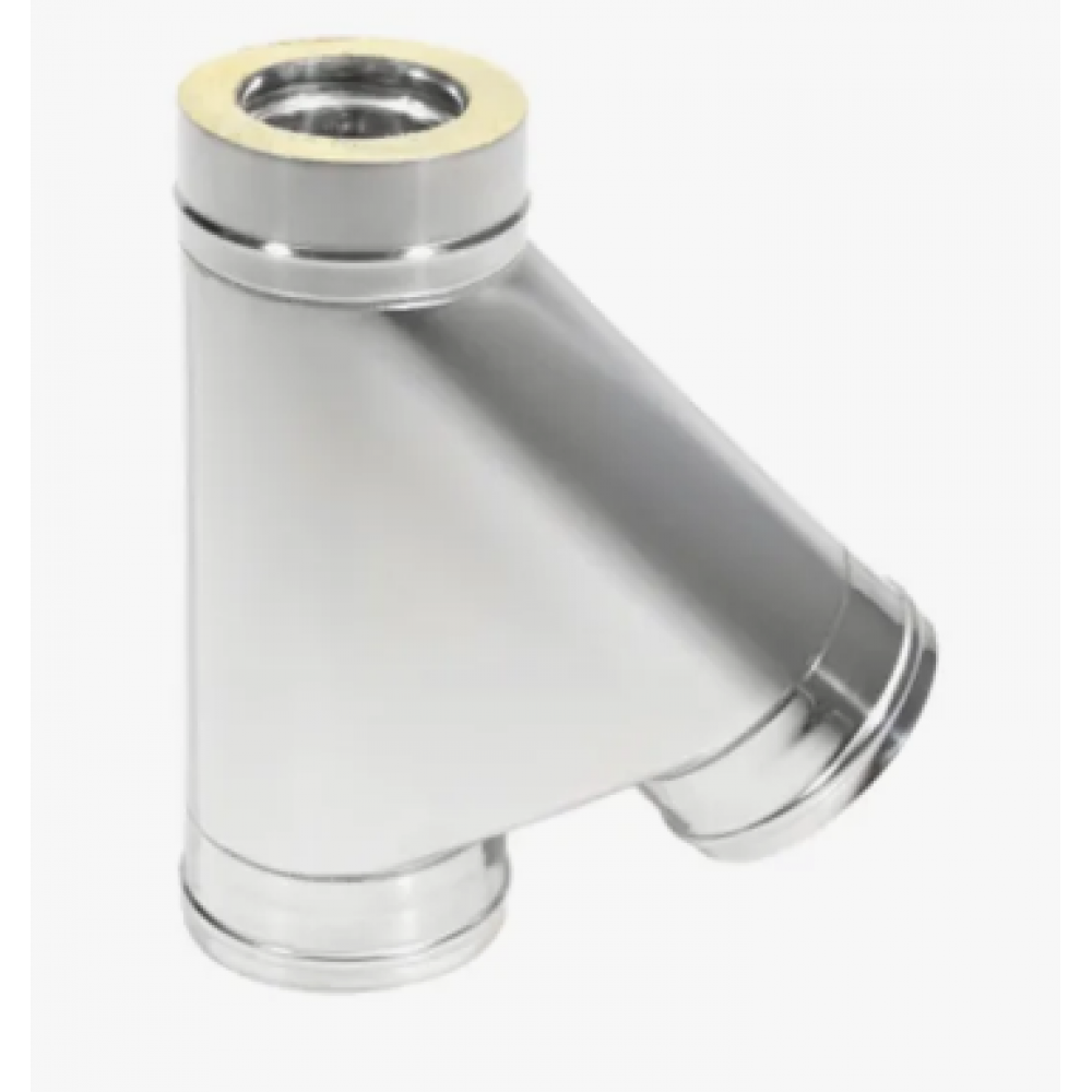 Тройник Термо 45* Ф200х130 (н/ж. ст. 0,5 мм = н/ж. ст.) ХХХ Тройник Термо 45* Ф200х130 (н/ж. ст. 0,5 мм = н/ж. ст.) ХХХ