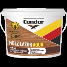 Лак - антисептик по дереву ВД-АК декоративный Holz LazurAgua,белый 2,5кг АКЦИЯ 15%