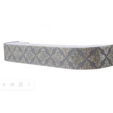 Карниз потолочный 3-рядный Клевер Серый 240см 8см РАСПРОДАЖА ХХХ