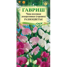 Семена Цветы Горошек многолетний Чина посевная декор. красный 0,5 гр.