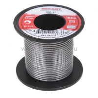 Припой б/канифоли ПОС-61ф 3мм 100гр SP-03519