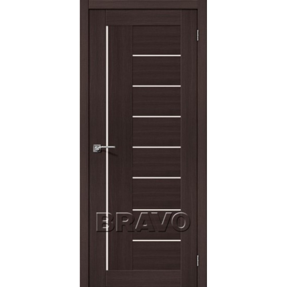 Полотно дверное ЭКО Браво-29 200*70 Wenge Меlinga Magic Fod