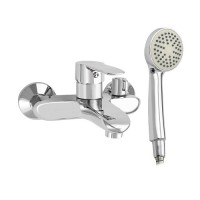 Смеситель для ванны BIANCO шаровый, короткий нос (3709)