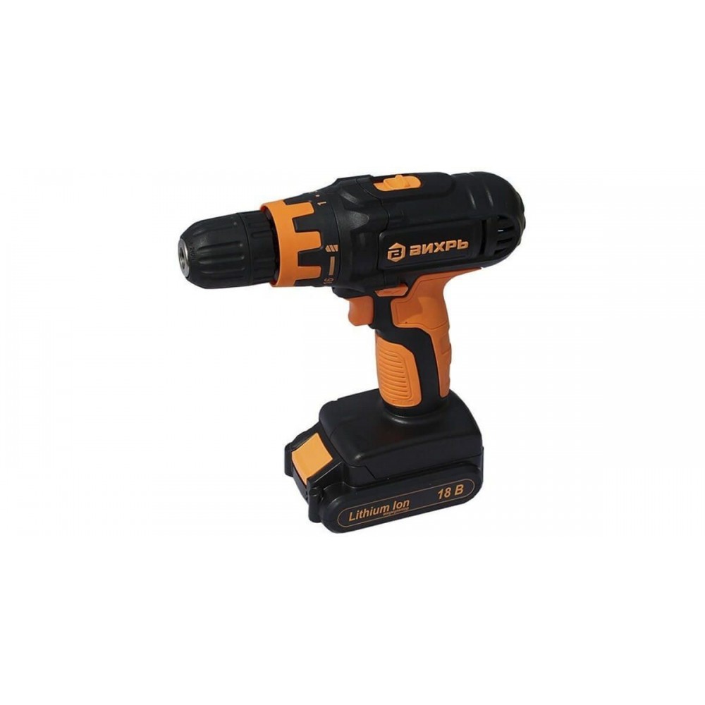 Дрель-шуруповерт аккумуляторная ДА-18Л-2КА Вихрь Дрель-шуруповерт аккумуляторная ДА-18Л-2КА Вихрь