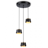 Светильник подвесной TN71252/3 BK/GD GX53