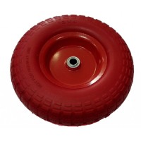 Колесо полиуретановое 4.00-6 D16 симметричная ступица