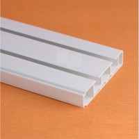 Карниз (шина потолочная) 1,6м 2-рядный ПВХ