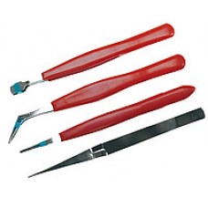 Пинцеты с изоляцией, 4шт/набор  TOP TOOLS 32D423