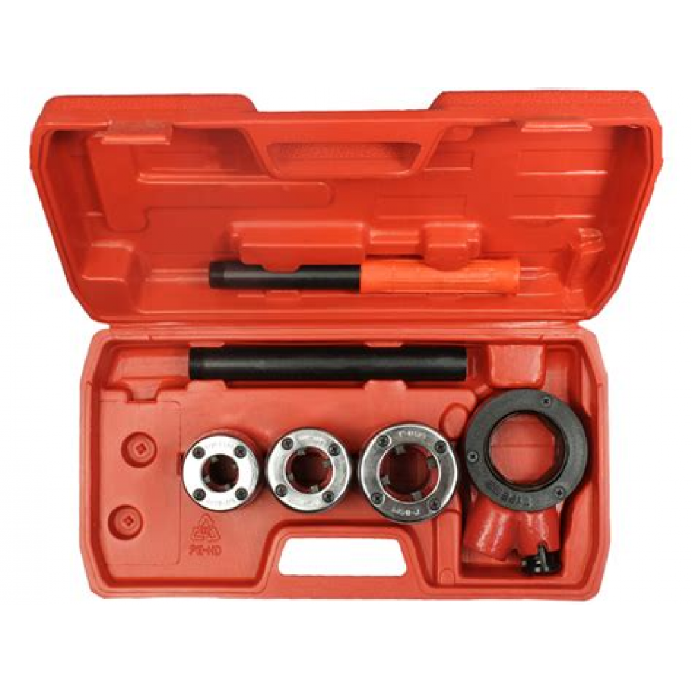 Плашки трубные набор 3шт.(1/2"-3/4"-1") 70003 Плашки трубные набор 3шт.(1/2"-3/4"-1") 70003