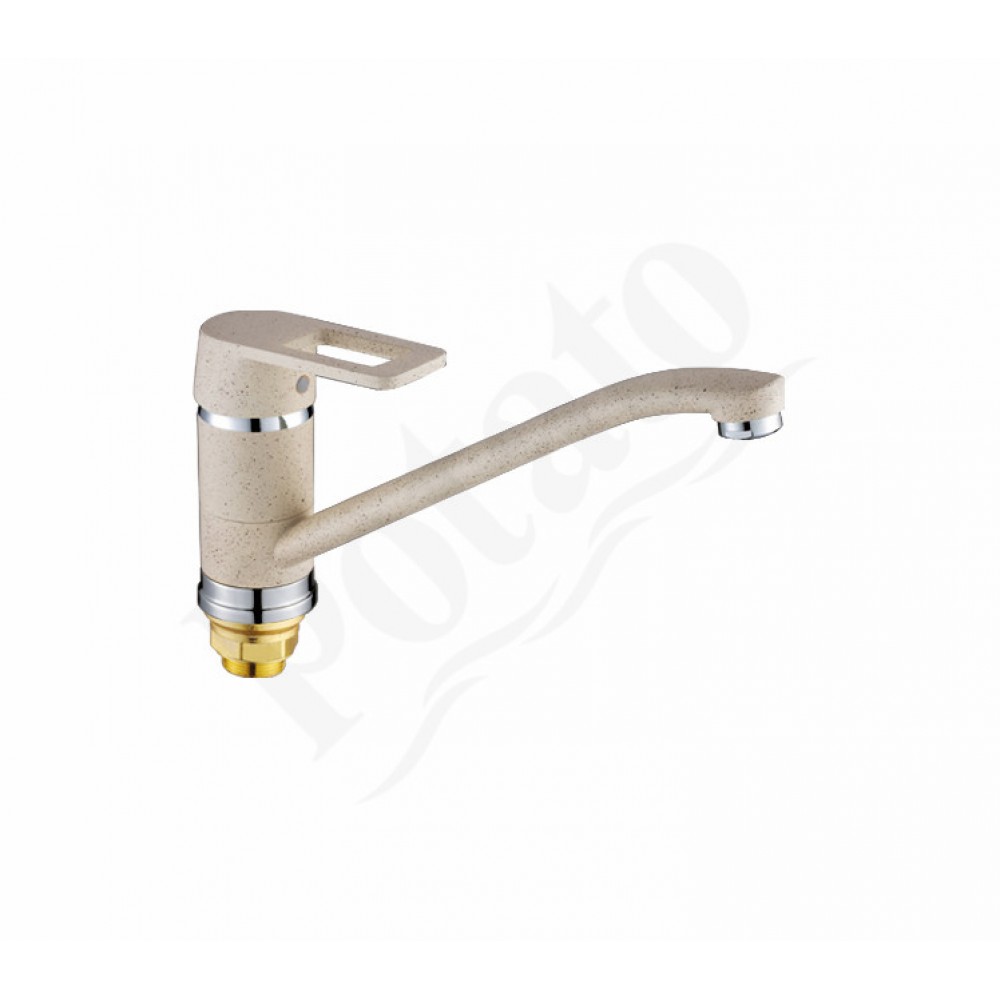 Смеситель для раковины FABIA шаровый золото 9830